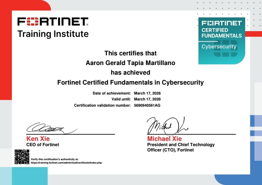 Certification image